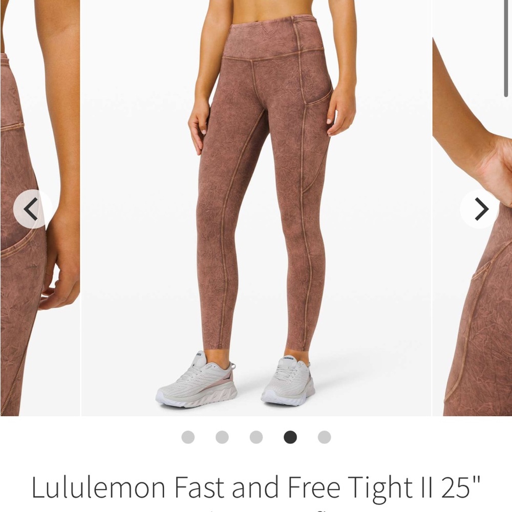 Lululemon Fast and Free Tight I| 25"
Ice Dye *Non-Reflective
